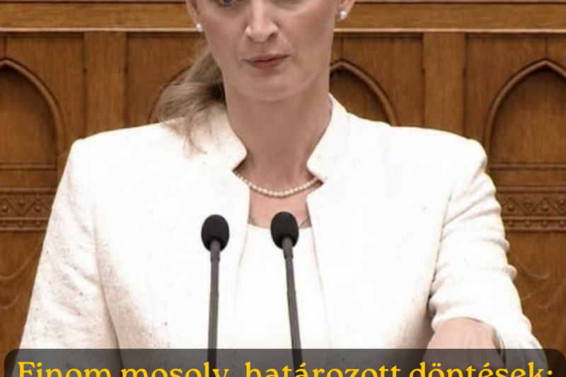 Finoman mosolyog, keményen dönt:Forsthoffer Ágnes máris rendet tesz az Országgyűlésben, elkezdődtek a kirúgások
