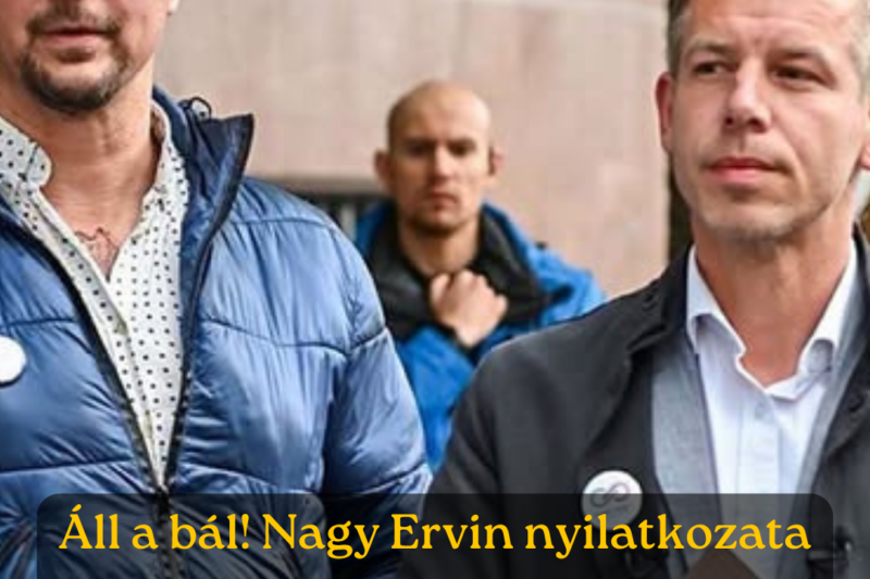 Áll a bál! Nyilatkozata miatt kirúgták Nagy Ervint! – EZ történt: