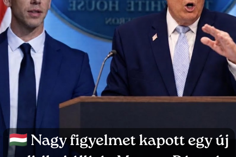 Óriási magyar siker! Megegyezett Trump és Magyar Péter, történelmi megállapodás született!Fidesz csak pislogott !