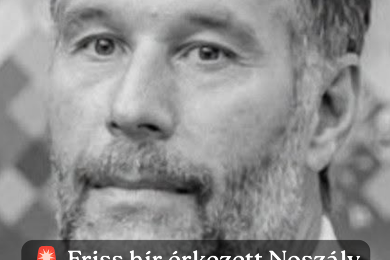 Drámai hír érkezett Noszály Sándorról