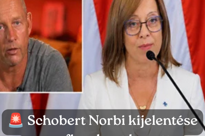 Schobert Norbi féreghajtót ad Rékának – azonnali közleményt adott ki az országos tisztifőorvos