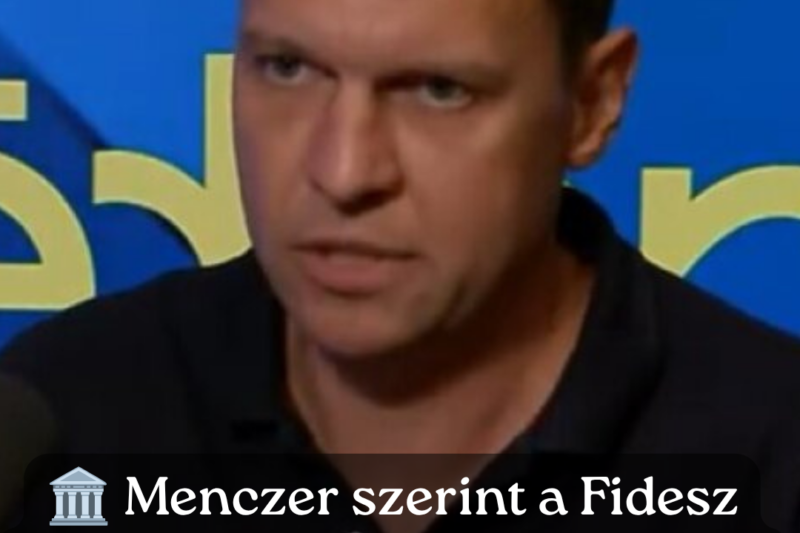 Menczer Tamás megtörte a csendet, és Magyar Péterről is nyilatkozott: Egy gonosz emberrel szemben fellépni, az mindig helyes