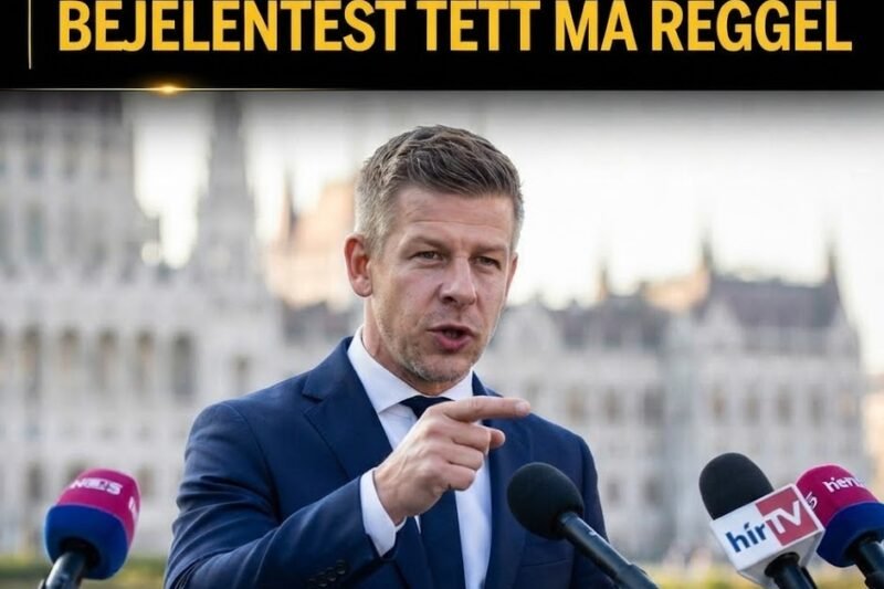 🔴 FRISS! 1 perce érkezett: Magyar Péter ma reggel rendkívüli bejelentést tett – „Ez lesz, ha tetszik, ha nem!”