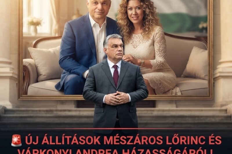 🚨 TÓTH ILDIKÓ LERÁNTOTTA A LEPLET MÉSZÁROS LŐRINC ÉS VÁRKONYI ANDREA HÁZASSÁGÁRÓL – ORBÁN VIKTOR FELTÉTELEZETT SZEREPE IS ELŐKERÜLT!