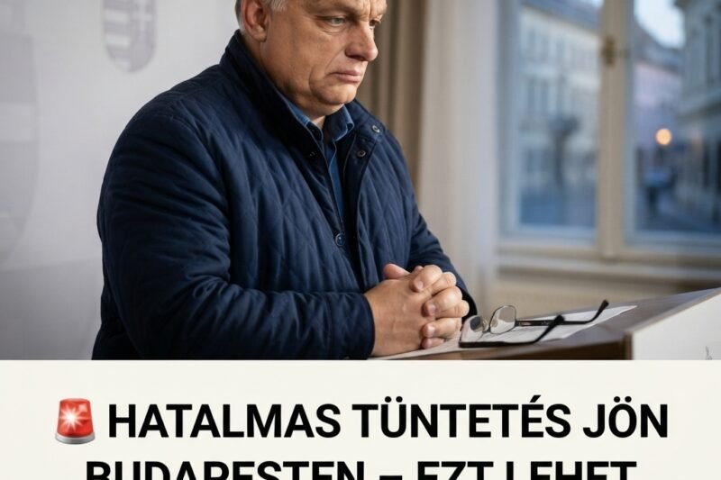 🚨 HATALMAS TÜNTETÉS JÖN BUDAPESTEN – EZT LEHET TUDNI RÓLA!