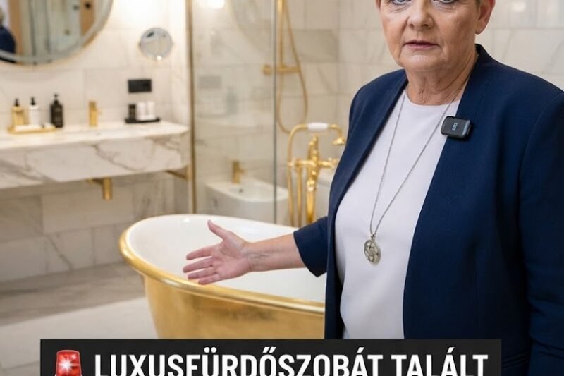 🚨 Lannert Judit luxusfürdőszobát talált Novák Katalin egykori kormányzati irodájában