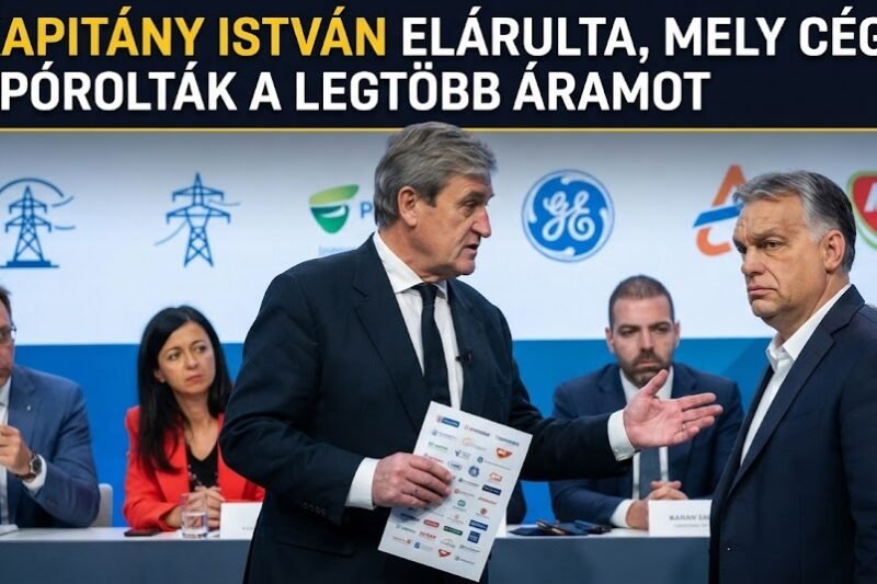 ⚡ Kapitány István felsorolta, melyik cégek spórolták a legtöbb áramot