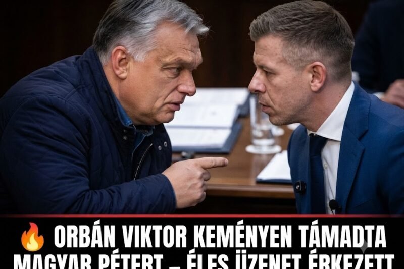 🔥 Durván elszabadult a pokol! Orbán Viktor ma keményen nekiment Magyar Péternek