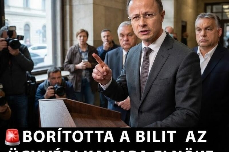 🚨 Borította a bilit az ügyvédi kamara elnöke: vezető politikusok is börtönbe kerülhetnek?