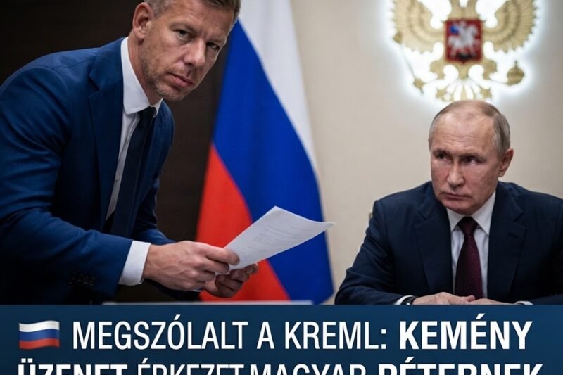🇷🇺 Megszólalt a Kreml: kemény üzenetet küldtek Magyar Péternek!