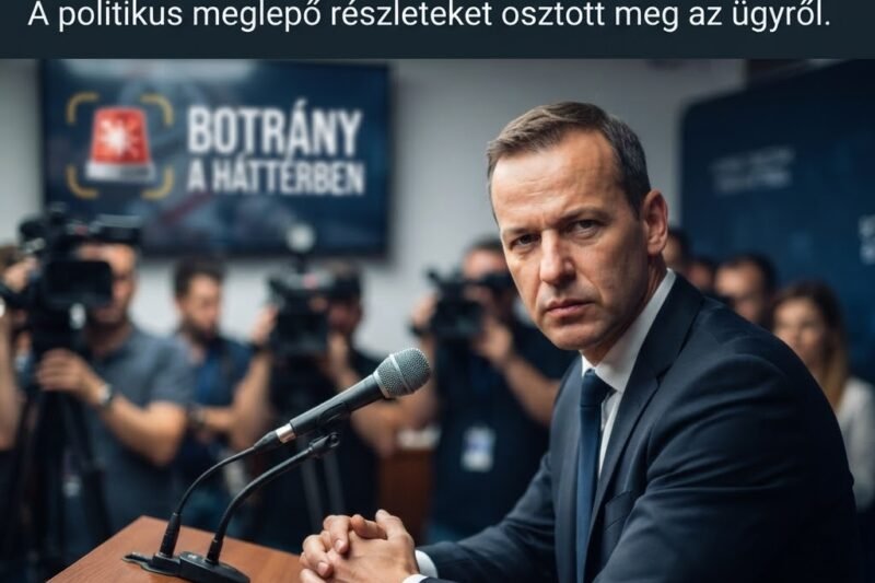🚨 Botrány Toroczkai körül: súlyos bejelentést tett
