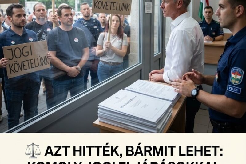 Azt hitték, bármit lehet: komoly jogi következményei lehetnek a Magyar Pétert fenyegető tüntetőknek