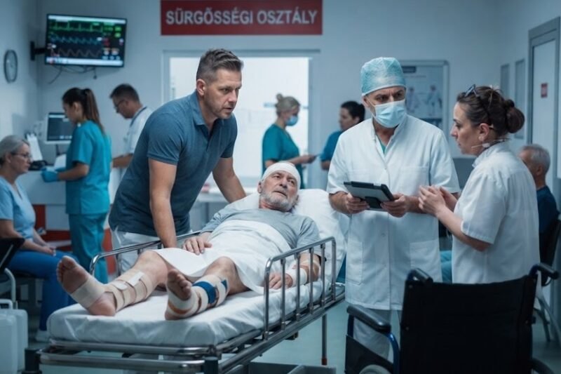 🏥 MEGRÁZÓ TÖRTÉNET A SÜRGŐSSÉGIRŐL – SÚLYOSAN SÉRÜLT IDŐS FÉRFI VÁRT ELLÁTÁSRA