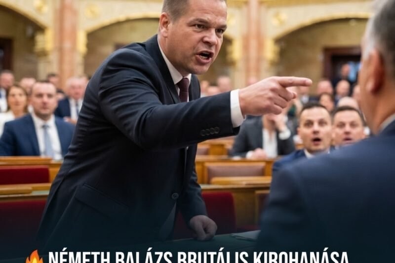 🔥 Németh Balázs brutális kirohanása a parlamentben: olyat mondott, hogy mindenki csak pislogott!