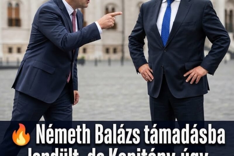 🔥 NÉMETH BALÁZS TÁMADÁSBA LENDÜLT – KAPITÁNY ISTVÁN KEMÉNYEN VÁLASZOLT