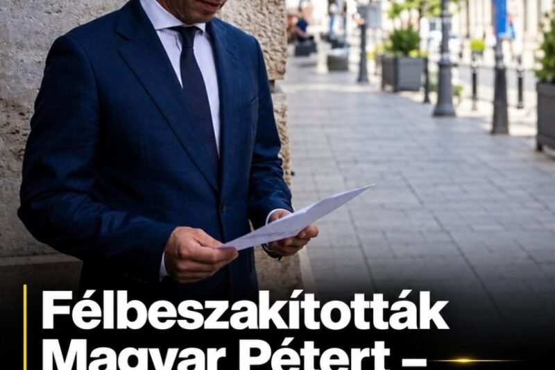 Félbeszakították Magyar Pétert – döbbenetes, ahogy reagált – MindenegybenBlog