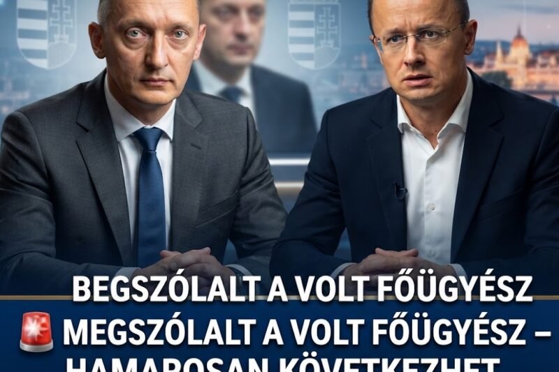 Megszólalt a volt főügyész: Hamarosan következhet Rogán és Szijjártó