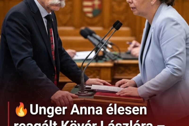 Kövér Lászlót utolérte a saját mondata: Unger Anna kegyetlenül egymás mellé tette a régit és a mostanit