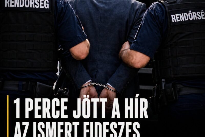 1 perce jött a hír az ismert fideszes politikus letartóztatásáról: nagyon súlyos a helyzet – FrissHír24