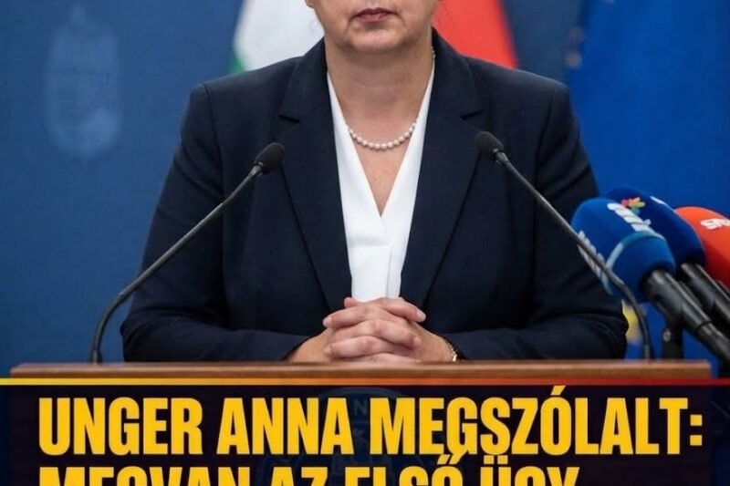 Unger Anna robbantotta a hírt: már megvan az első ügy, szeptember végén indulhat a nyomozás!