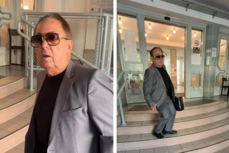 „Menj a picsába, te tróger!” – Fásy Ádám a bíróság előtt akadt ki az őt videózó újságíróra