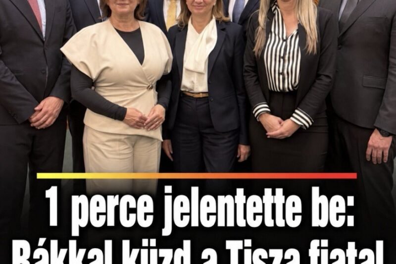 1 perce jelentette be: Rákkal küzd a Tisza fiatal parlamenti képviselője – MindenegybenBlog – Magyarország Kincsei