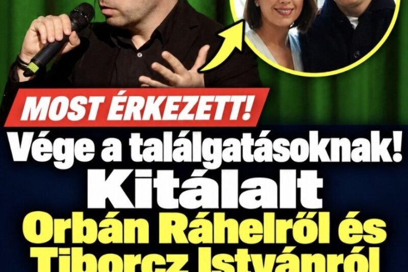 Most jelentette be Orbán Ráhelről és Tiborcz Istvánról Panyi Szabolcs ! EZ hihetetlen, a történtek fényében erre senki nem volt felkészülve: Részletek lent a hozzászólásoknál! – MindenegybenBlog – Magyarország Kincsei