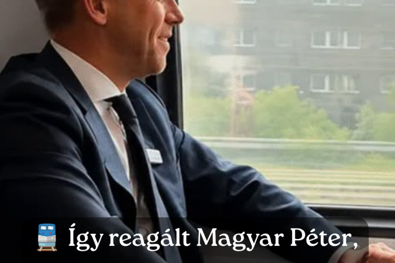 Magyar Pétert ellenőrizte a kalauz a vonaton – Magyarország Kincsei